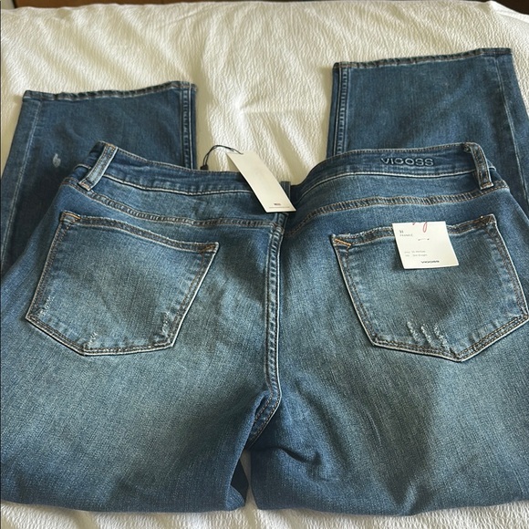 NWT Vigoss FRANKIE SLIM STRAIGHT - DARK WASH - Picture 4 of 7